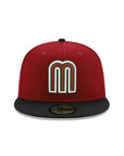 Mexico World Baseball Classic WBC Mexican Flag SP Red Black 2 Tone 59Fifty Fitted