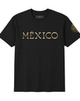 Mexico Gold Heritage Graphic Tee – Black