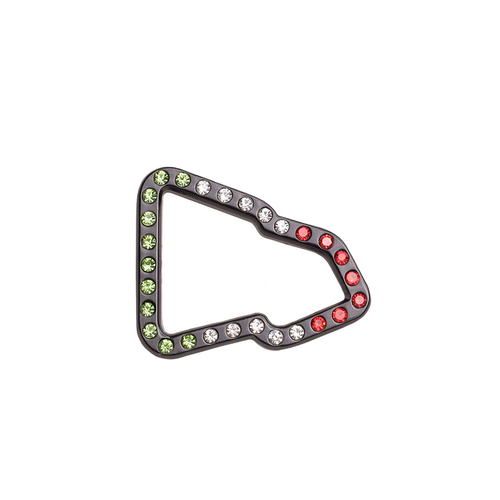 CrownMinded New Era Outline Mexico Black Cap Pin