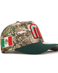 Mexico World Baseball Classic Real Tree Green Mexico Flag SP 9Forty A-Frame Snapback
