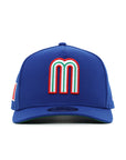 Mexico World Baseball Classic Royal Mexico Flag SP 9Fifty A-Frame Snapback