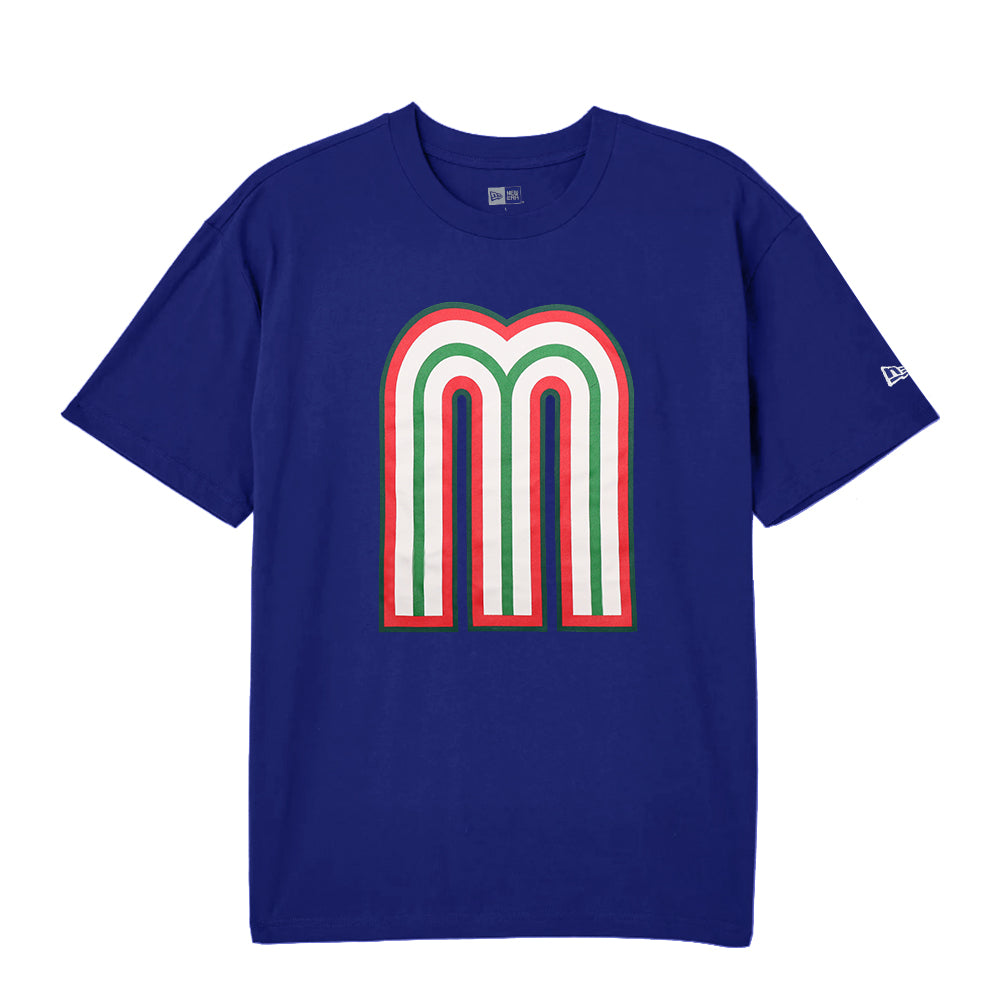 New Era Mexico World Baseball Classic Royal Blue Tee – CROWN
