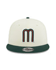 Mexico World Baseball Classic Mexican Flag SP Chrome Green 2 Tone 9Fifty Snapback