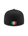 CrownMinded X Mexico Quetzalcōātl Block Feathered Serpent Mexico Flag SP Black 59Fifty Fitted