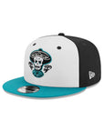 Mariachis De Nuevo Mexico Tiffany Blue White & Black Milb 9Fifty Snapback