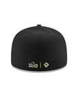 Sultanes De Monterrey Club De Beisbol Black Gold Alternate 59Fifty Fitted