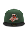 Naranjeros De Hermosillo Green Black 2 Tone XVII Campeones SP 59Fifty Fitted