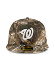 Washington Nationals Real Tree On White 59Fifty Fitted