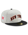 New York Giants Cooperstown Heather Gray Black 2 Tone Glove SP 59Fifty Fitted