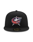 Columbus Blue Jackets 20th Anniversary SP NHL Black 59Fifty Fitted