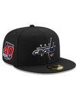 Washington Capitals 40th Anniversary SP NHL Black 59Fifty Fitted