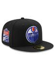 Edmonton Oilers Inaugura Season SP NHL Black 59Fifty Fitted