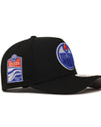 Edmonton Oilers Inaugural Season SP NHL Black 9Forty A-Frame Snapback