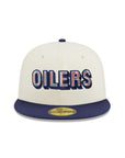 Houston Oilers Chrome Navy 2 Tone Alternate Tower Logo SP 59Fifty Fitted