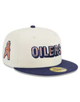 Houston Oilers Chrome Navy 2 Tone Alternate Tower Logo SP 59Fifty Fitted