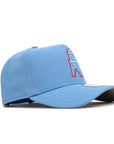 Houston Oilers Cooperstown Collection Team Color 9Forty A-Frame Snapback