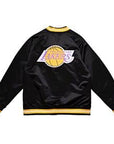 Mitchell & Ness Los Angeles Lakers Double Clutch Lightweight Satin Jacket