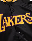 Mitchell & Ness Los Angeles Lakers Double Clutch Lightweight Satin Jacket