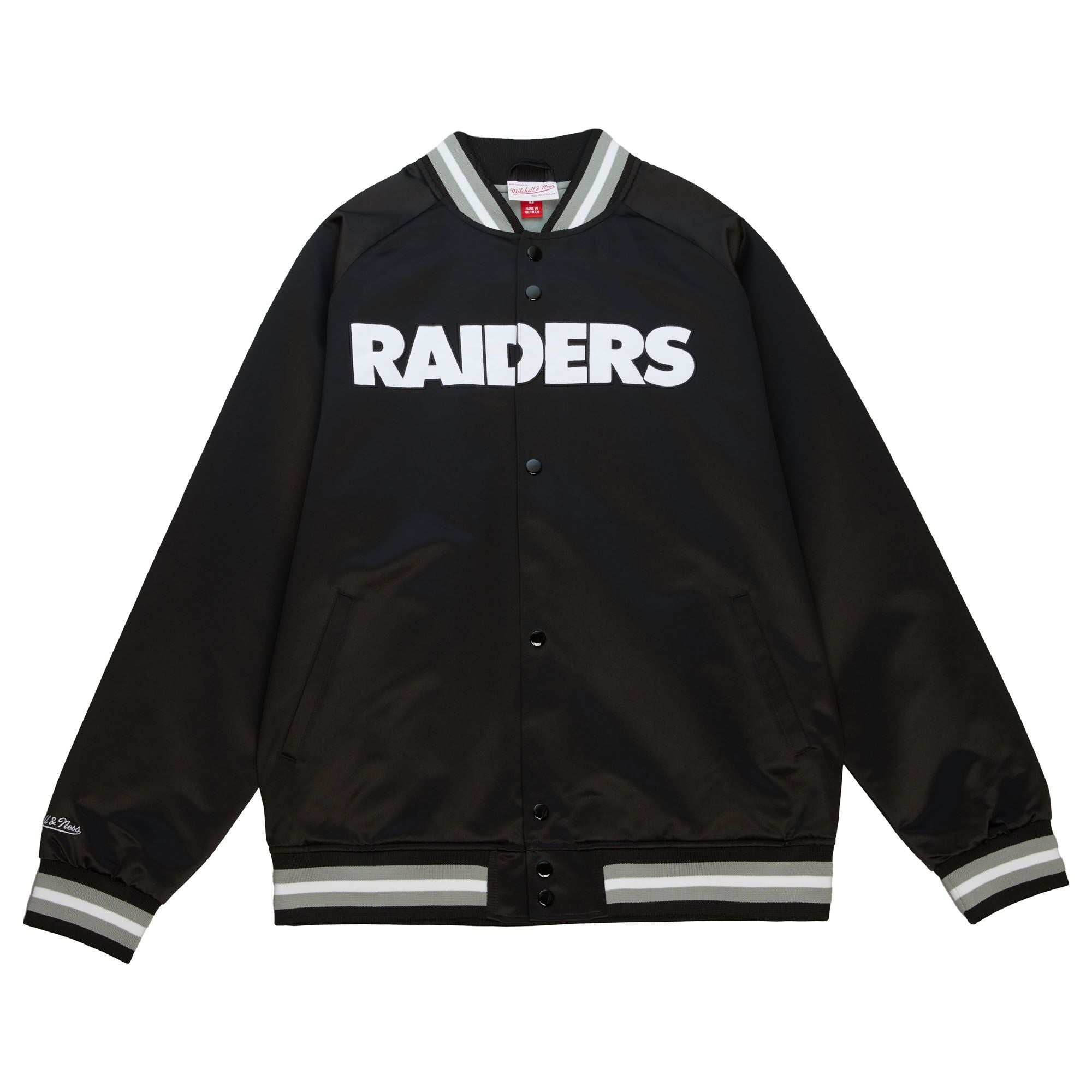 Mitchell & Ness Oakland Raiders Double Clutch Lightweight Satin