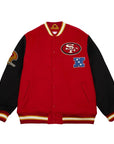 Mitchell & Ness San Francisco 49ers Team Legacy Varsity Heavyweight Jacket