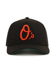 Baltimore Orioles 60th Anniversary SP Black 9Forty A-Frame Snapback