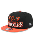 Baltimore Orioles Archive Multi Logo 9Fifty Snapback
