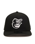 Baltimore Orioles Black On White 9Fifty A-Frame Snapback