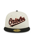 Baltimore Orioles Chrome Black 2 Tone Alternate Logo SP 59Fifty Fitted