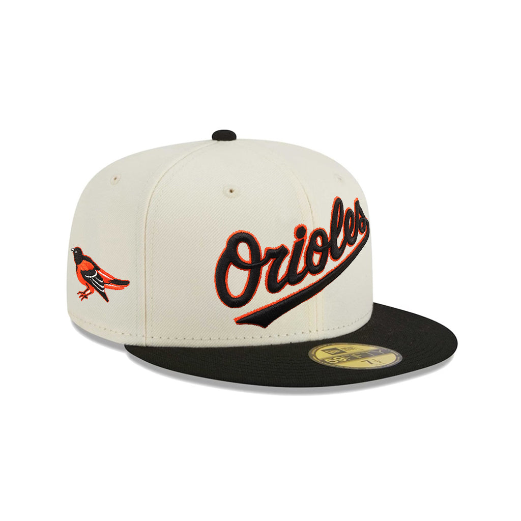 Orioles & Whitesox キャップ 2個セット New Era 59Fifty Baltimore Orioles 1998 Hat - White, Navy, Orange