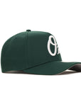 Baltimore Orioles Dark Green On White 9Forty A-Frame Snapback