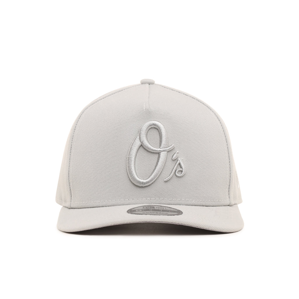 Baltimore Orioles Gray Tonal 9Fifty A-Frame Snapback