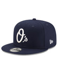 Baltimore Orioles Oceanside Blue On White 9Fifty Snapback