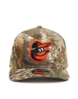 Baltimore Orioles Real Tree 9Fifty A-Frame Snapback