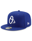 Baltimore Orioles Royal On White 9Fifty Snapback