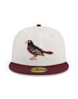 Baltimore Orioles Stone Cardinal 2 Tone Mexico Flag SP 59Fifty Fitted