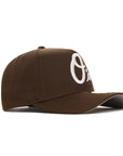 Baltimore Orioles Walnut On White 9Forty A-Frame Snapback