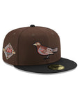 Baltimore Orioles Brown Black 2 Tone 25th Anniversary SP 59Fifty Fitted