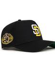 San Diego Padres Black 50th Anniversary SP 9Forty A-Frame Snapback