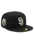 San Diego Padres Petco Park 20th Anniversary SP Black 59Fifty Fitted