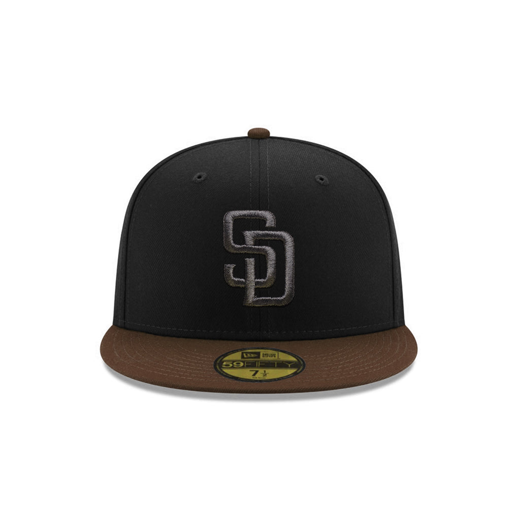 San Diego Padres Black Walnut 2 Tone Petco Park 20th Anniversary SP 59Fifty Fitted