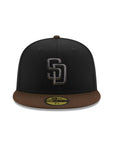 San Diego Padres Black Walnut 2 Tone Petco Park 20th Anniversary SP 59Fifty Fitted