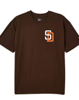 New Era San Diego Padres Brown Tee