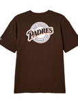 New Era San Diego Padres Brown Tee
