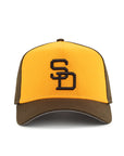 San Diego Padres Cooperstown 9Forty A-Frame Team Color Snapback