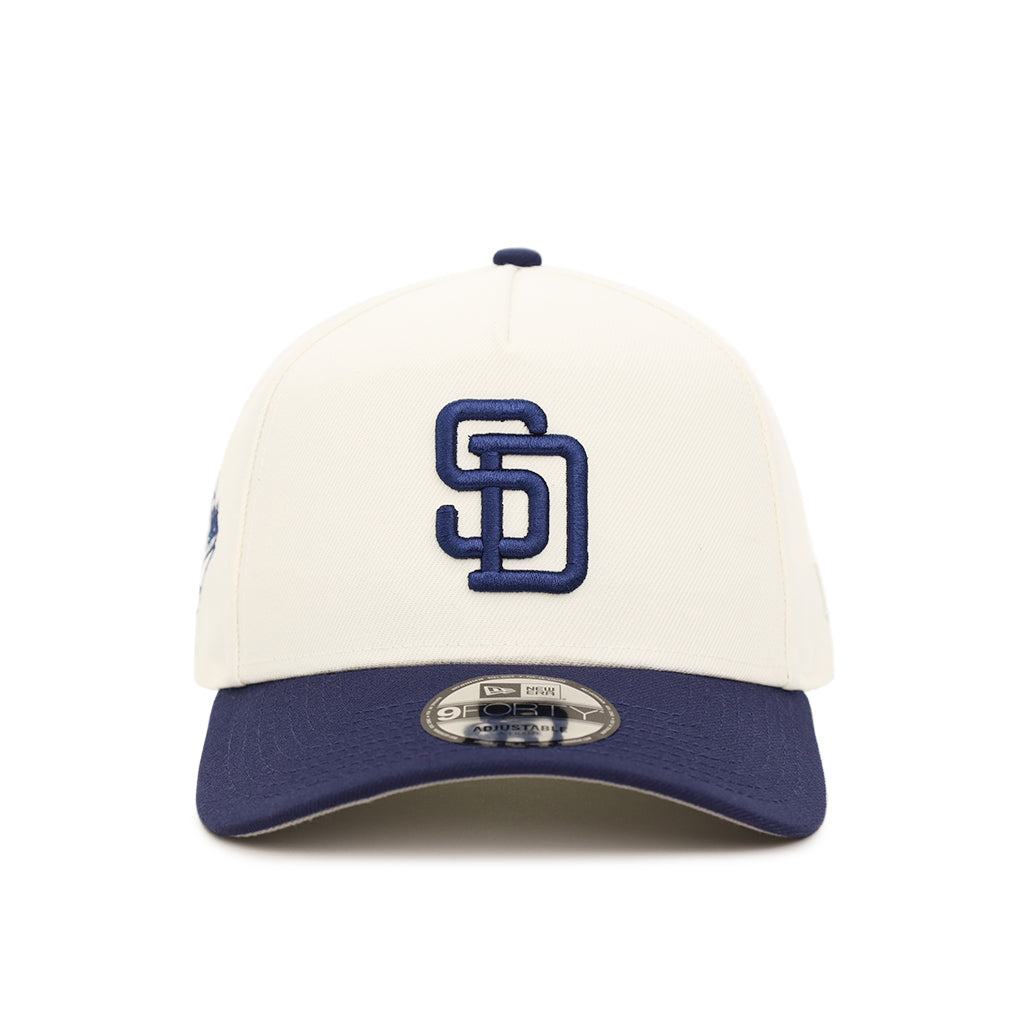 San Diego Padres Chrome Navy 2 Tone 30th Anniversary SP 9Forty A-Frame Snapback