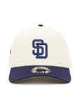 San Diego Padres Chrome Navy 2 Tone 30th Anniversary SP 9Forty A-Frame Snapback