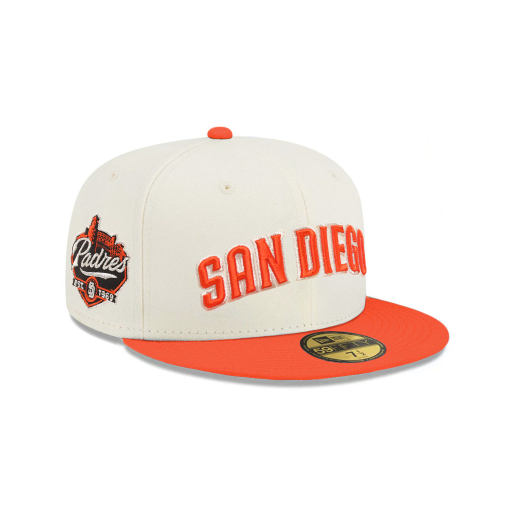 San Diego Padres Chrome Orange 2 Tone Est. 1969 SP 59Fifty Fitted