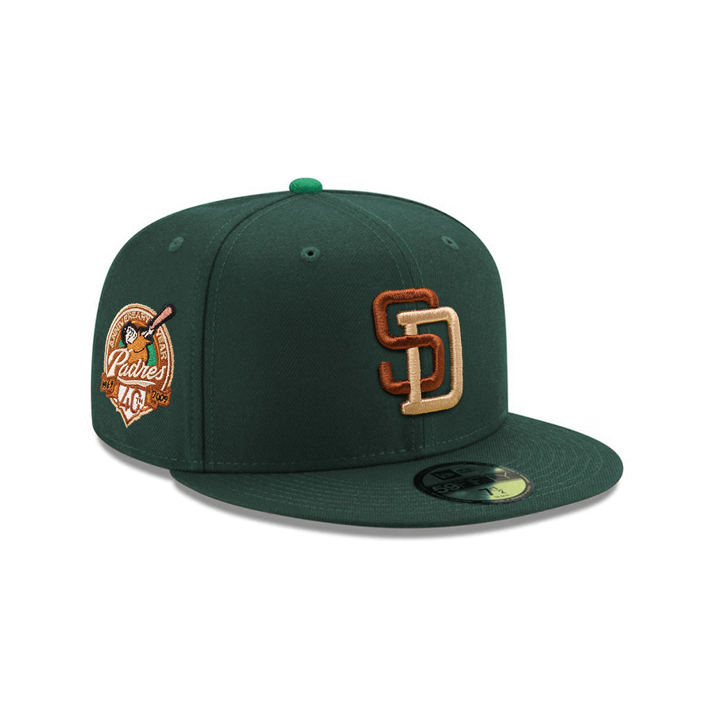 San Diego Padres Dark Green 40th Anniversary SP 59Fifty Fitted