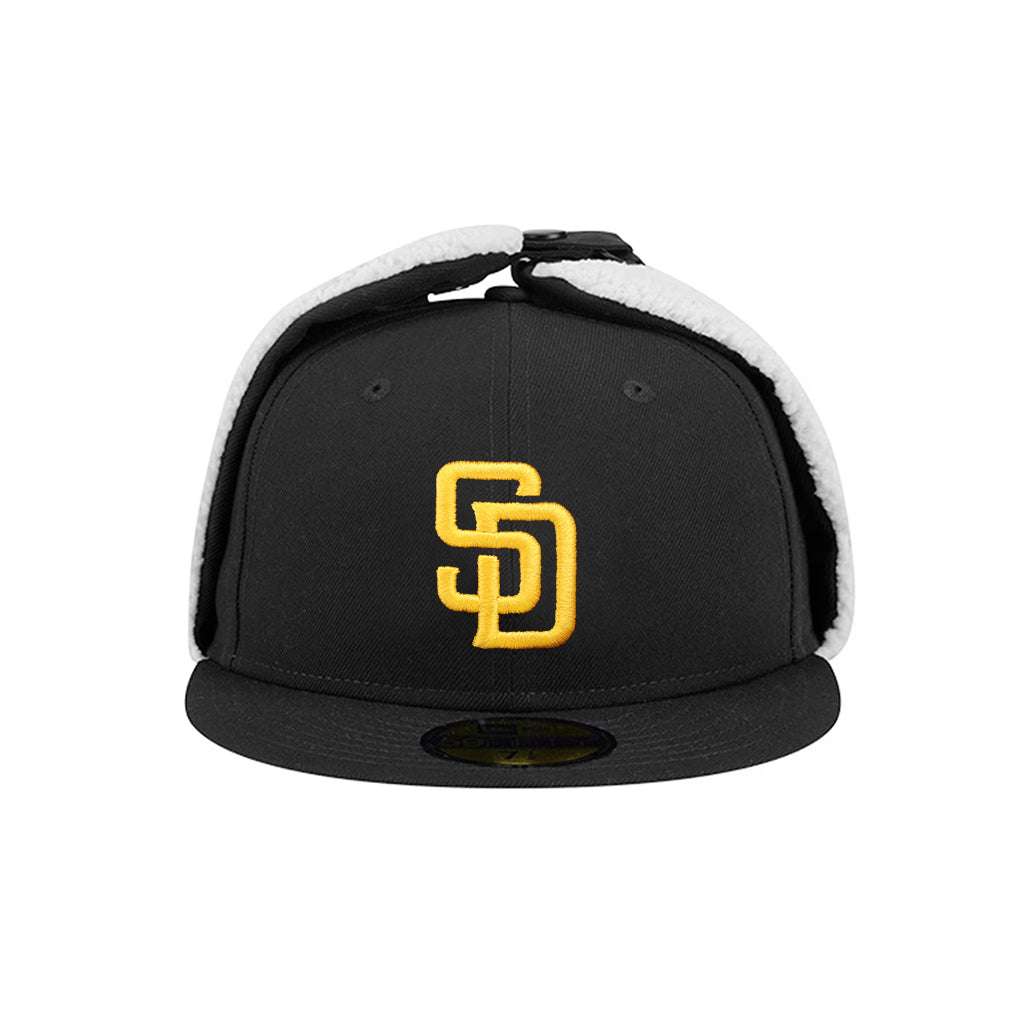 San Diego Padres Dog Ear Black Team 59Fifty Fitted