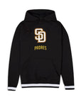 New Era San Diego Padres Logo Select Black White Pullover Hoody